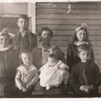 (Butterbaugh) Uncle Eek's Family handwritten on back of Pict