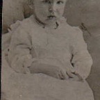 (STEAR) John's when he was a baby is handwritten on the back