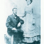 (STIVER) Martin Franklin & Elizabeth Stear 1884