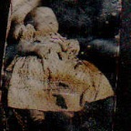 Young Child Tin type of Baby