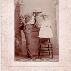 Young Girl & Unknown Man